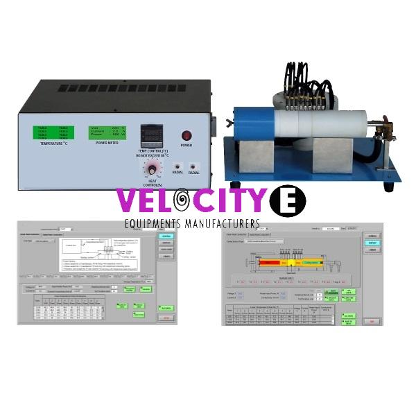 Heat Transfer Through Lagged Pipe with Data Acquisition