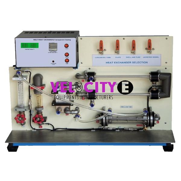 Multi Heat Exchanger with Data Acquisition