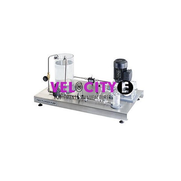 Plunger Pump Demonstration Unit
