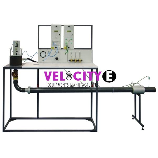 Subsonic Air Nozzle Test Setup